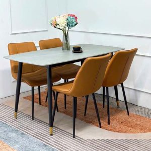 Ban An Mat Da 4 Ghe Dai 1.4m Gia Re Bamd04