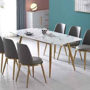 Ban An Mat Da 6 Ghe Chan Ma Vang Hien Dai Sang Trong