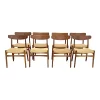 Hans Wegner Ch23 Dining Chairs Carl Hansen And Son Denmark Set Of 8 8477