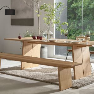 Truong Thang Noi That Phong An Ban An Cos Natural Oak