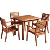 More Square Outdoor Dining Set