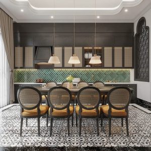 Thiet Ke Phong Bep Phong Cach Indochine 1 2